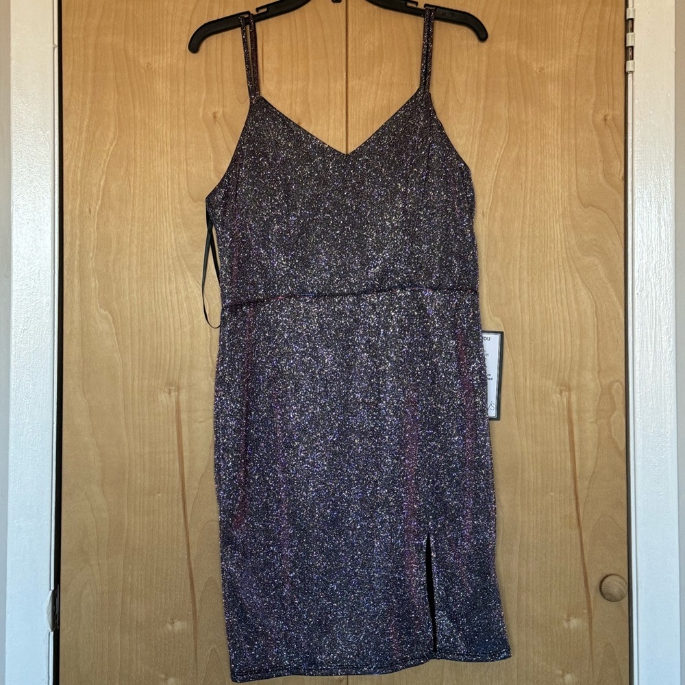 NWT Sparkly Iridescent Party Dress